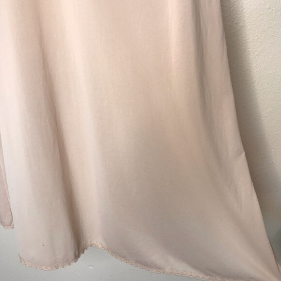 Vintage Vassarette Underneath It All 1970s Full Slip Lace Nude Womens 36 Long - Picture 3 of 14